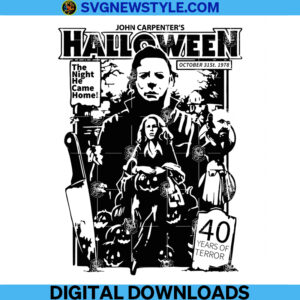 John Carpenters Halloween Svg