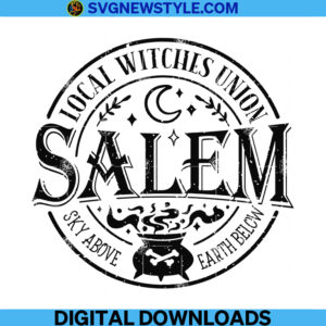 Local Witches Union Salem Svg