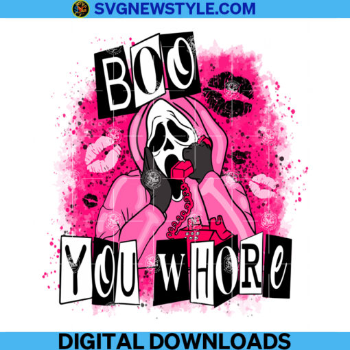 Boo You Whore Png Designs