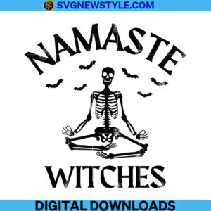 Namaste Witches Svg
