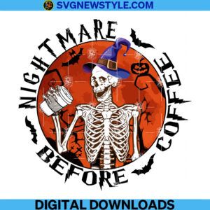 Nightmare Before Coffee PNG