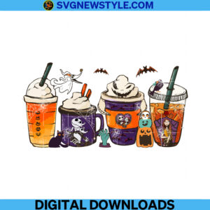 Nightmare Coffee Latte Png Designs