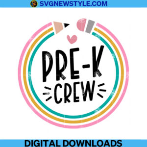 Pre-K Crew Svg