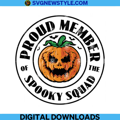 Spooky Squad Svg Png