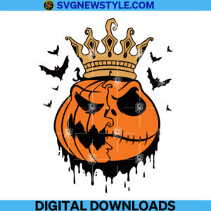 Pumpkin Jack Skellington Svg