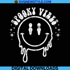 Spooky Vibes Hallowee Svg