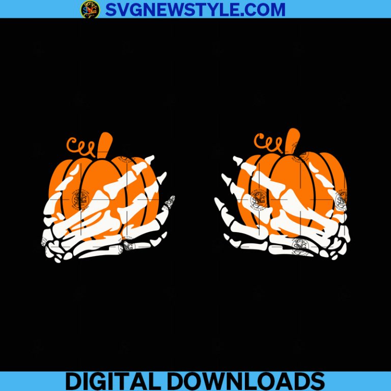 Skeleton Hands Svg, Halloween Party, Trick or Treat Svg, Png.