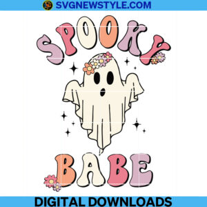Spooky Babe Svg