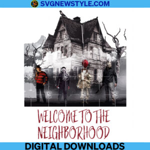 Welcome to the neighborhood horror house png