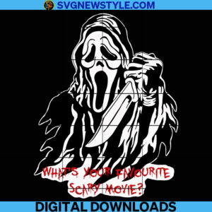 What's Your Favorite Scary Movie Svg