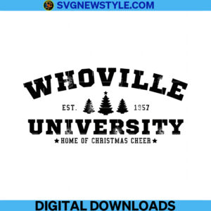 Whoville University Svg Files