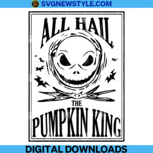 All Hail The Pumpkin King Svg Files