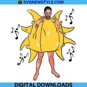 Bad bunny Neverita Svg