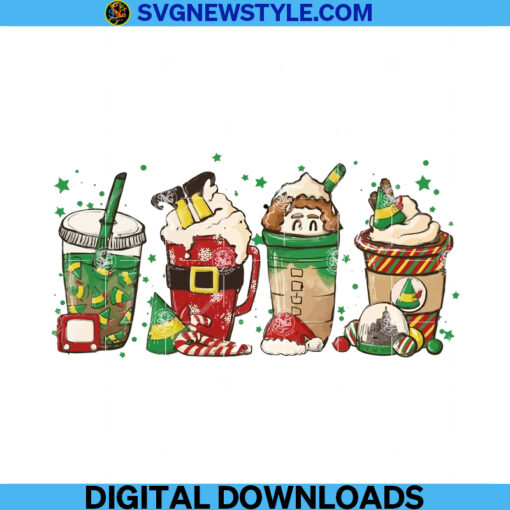 Christmas Coffee Png File