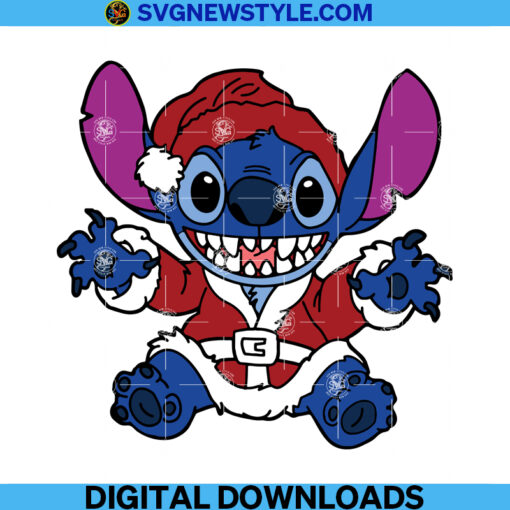 Christmas Disney Stich Svg