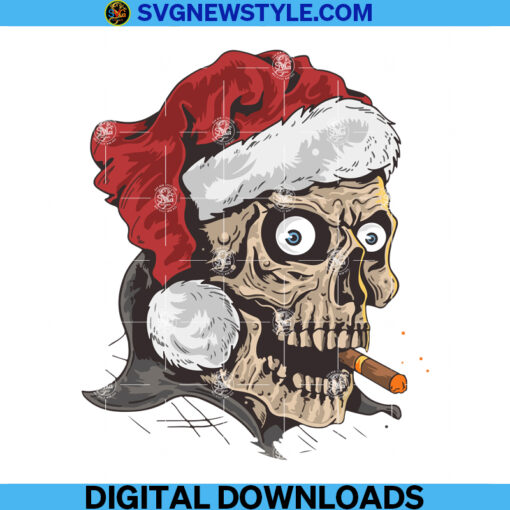 Christmas Skull 509 1