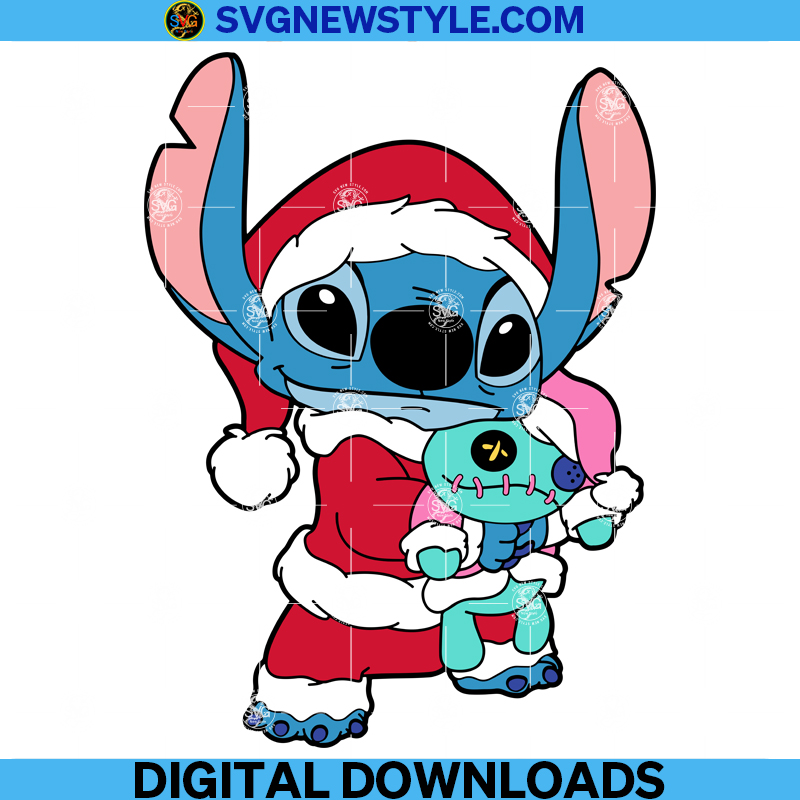 Christmas Stitch And Scrump Svg, Png, Dxf, Eps, Cut File