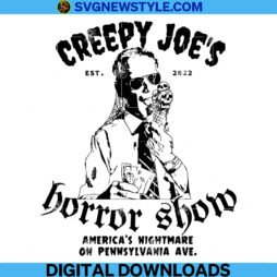 Creepy Joe's Horror Show Svg