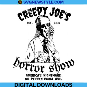 Creepy Joe's Horror Show Svg
