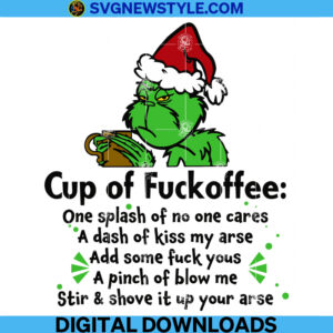 Cup of fuckoffee Svg