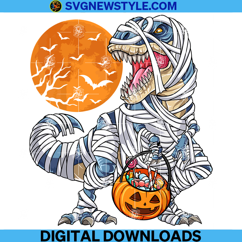 Dinosaur Halloween Png File, Spooky Saurus Rex Png, Designs Downloads 4 Dinosaur Halloween149