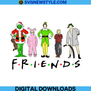Friends Christmas Movies Png