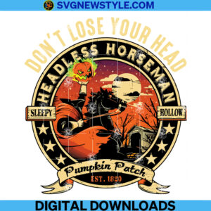 Headless Horseman Png, Urban Legend png, Digital File Download