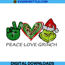 Peace Love Grinch Png