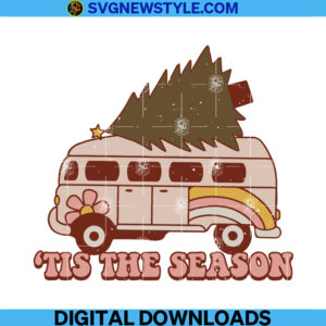 Groovy Christmas Svg Png