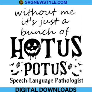 Halloween Speech Therapy Svg