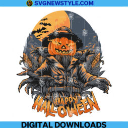 Happy Halloween Horror Pumpkin Png