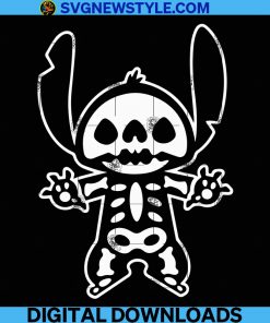 Happy Halloween Skeleton Svg