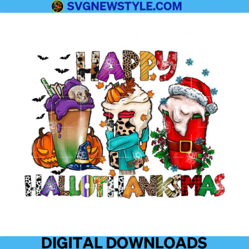 Hallothanksmas Coffee Png