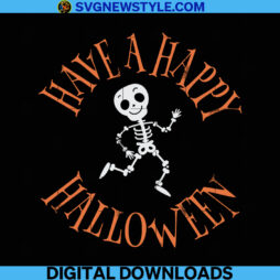 Have A Happy Halloween Svg