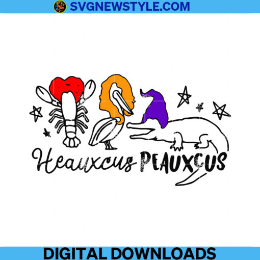 Heauxcus Peauxcus Svg