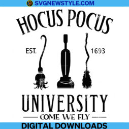 Hocus Pocus University Svg