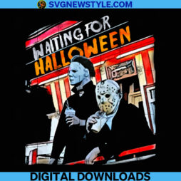 Waiting For Halloween Jason and Micheal Png
