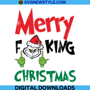 Merry Fucking Christmas Svg