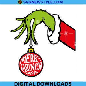 Merry Grinchmas Svg Png