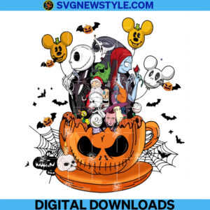 Nightmare Before Christmas Coffee Png