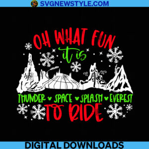 Oh What Fun It is To Ride Svg