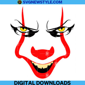 Pennywise Clown Svg