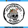 Peppermint Season Svg cut file