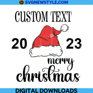 Personalized Christmas Svg