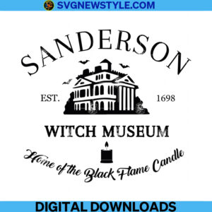 Sanderson Witch Museum Home Svg