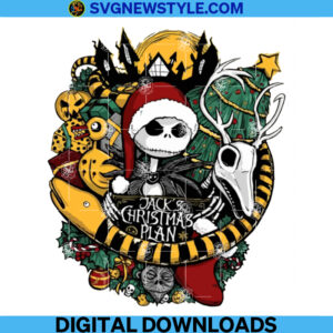 Santa Jack Skellington Png Sublimations