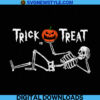 Trick Or Treat Skeleton Svg