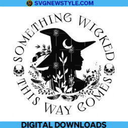 Something wicked this way comes svg