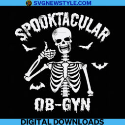 Spooktacular Ob-Gyn Halloween Svg