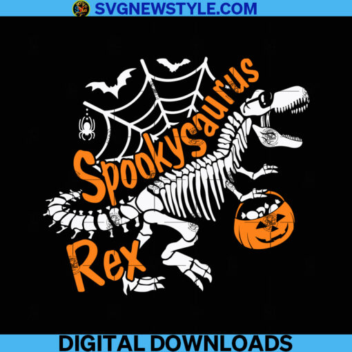 Spooky Saurus Rex Svg